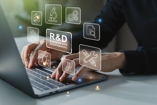 Pharmaceutical team analyzing clinical trial data and research